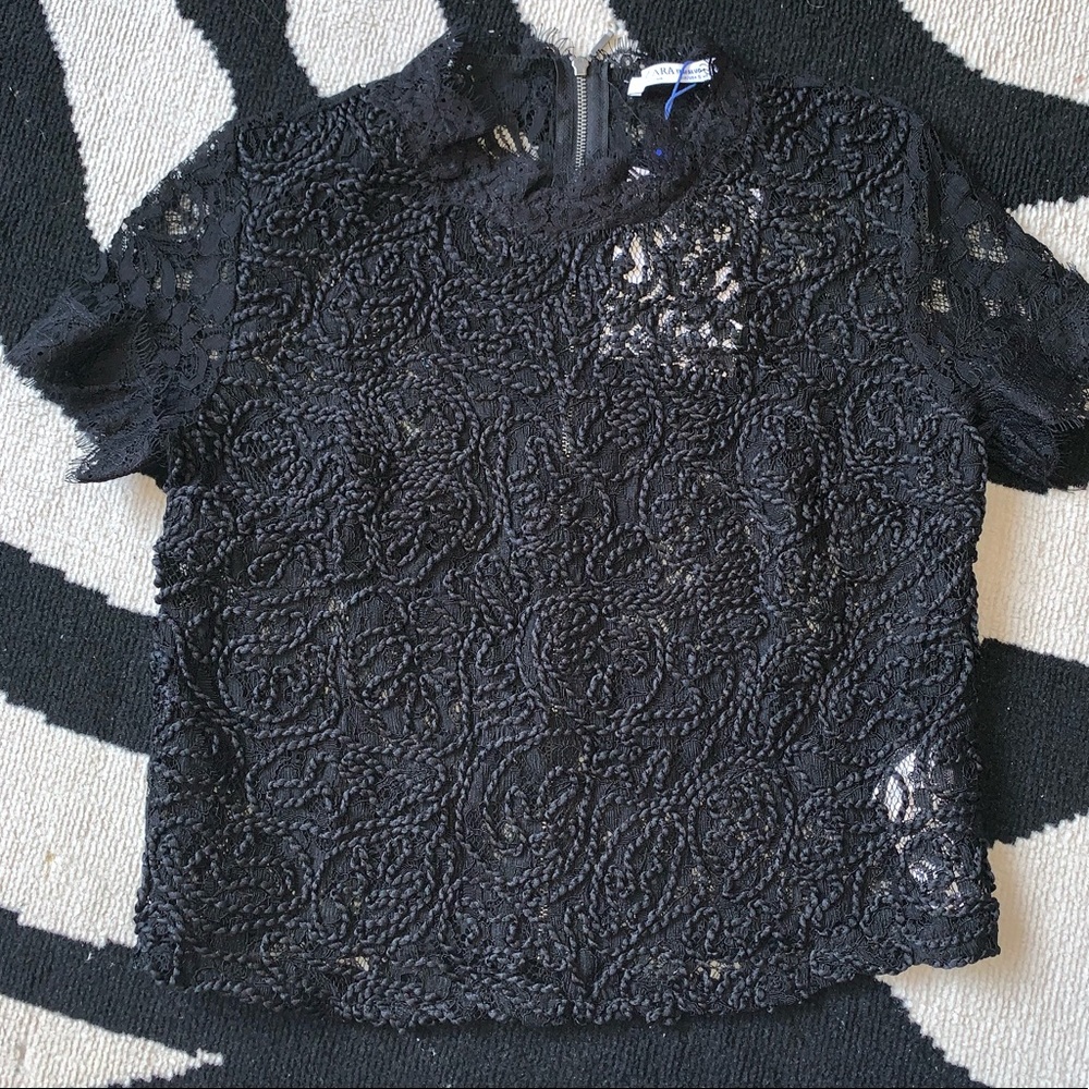 Zara Lace Top